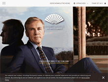 Tablet Screenshot of mandarinoriental.de